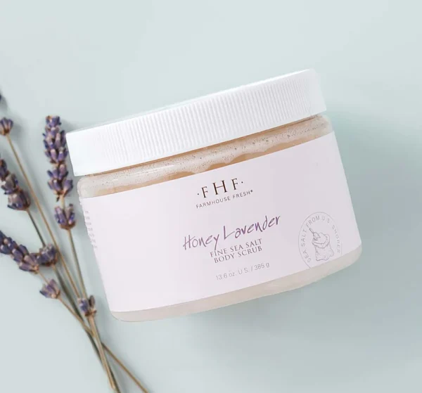 Farmhouse Fresh Honey Lavender Sea Salt Scrub