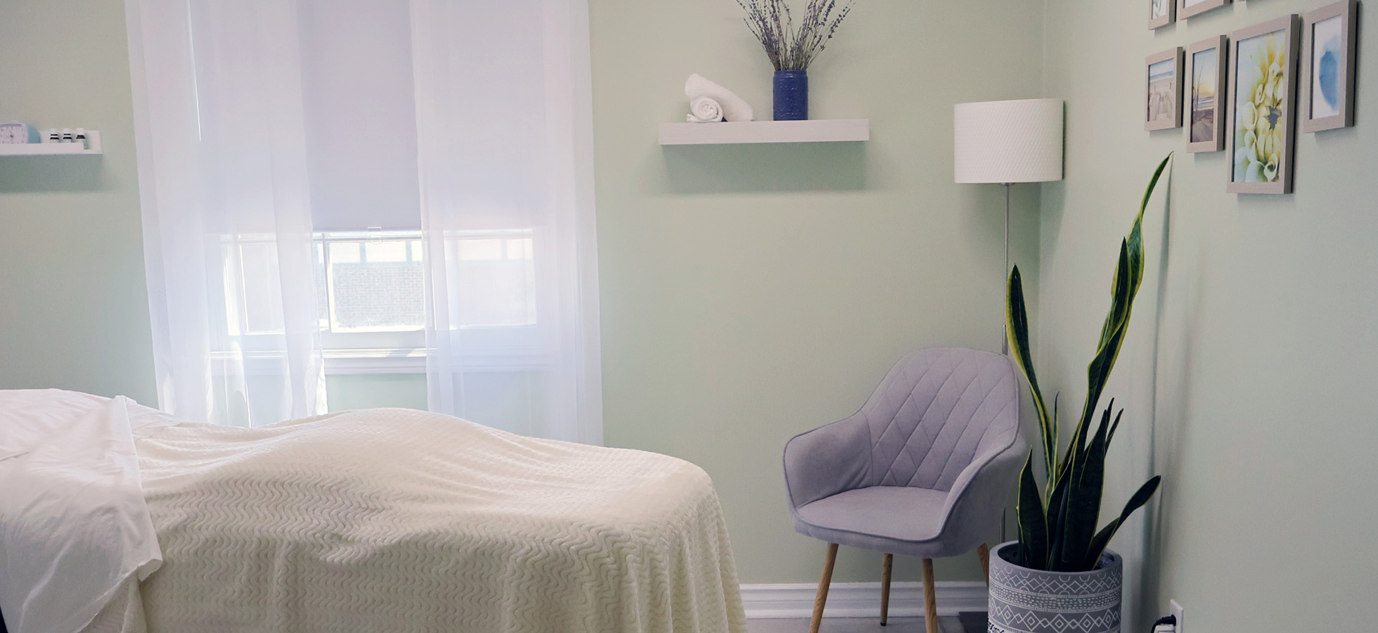 Spa body treatments and scalp treatments