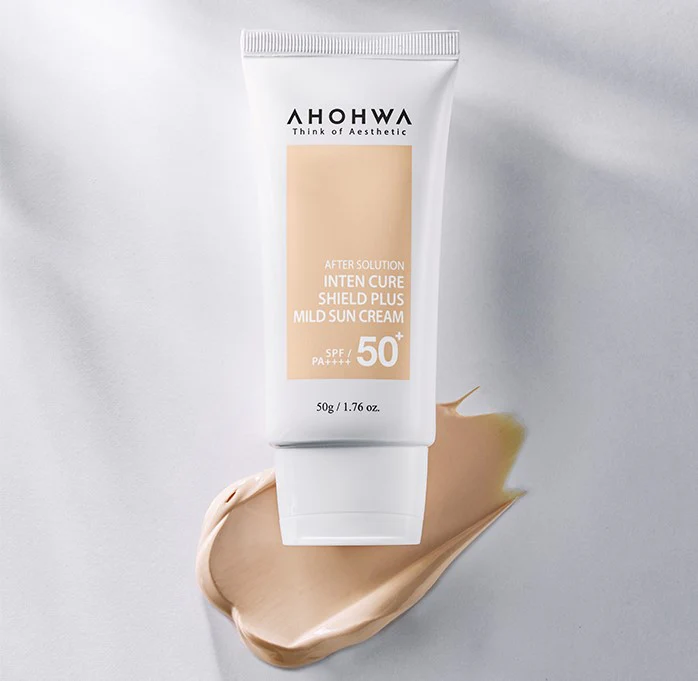 Ahohwa Inten-Cure Shield Plus Mild Sun Cream
